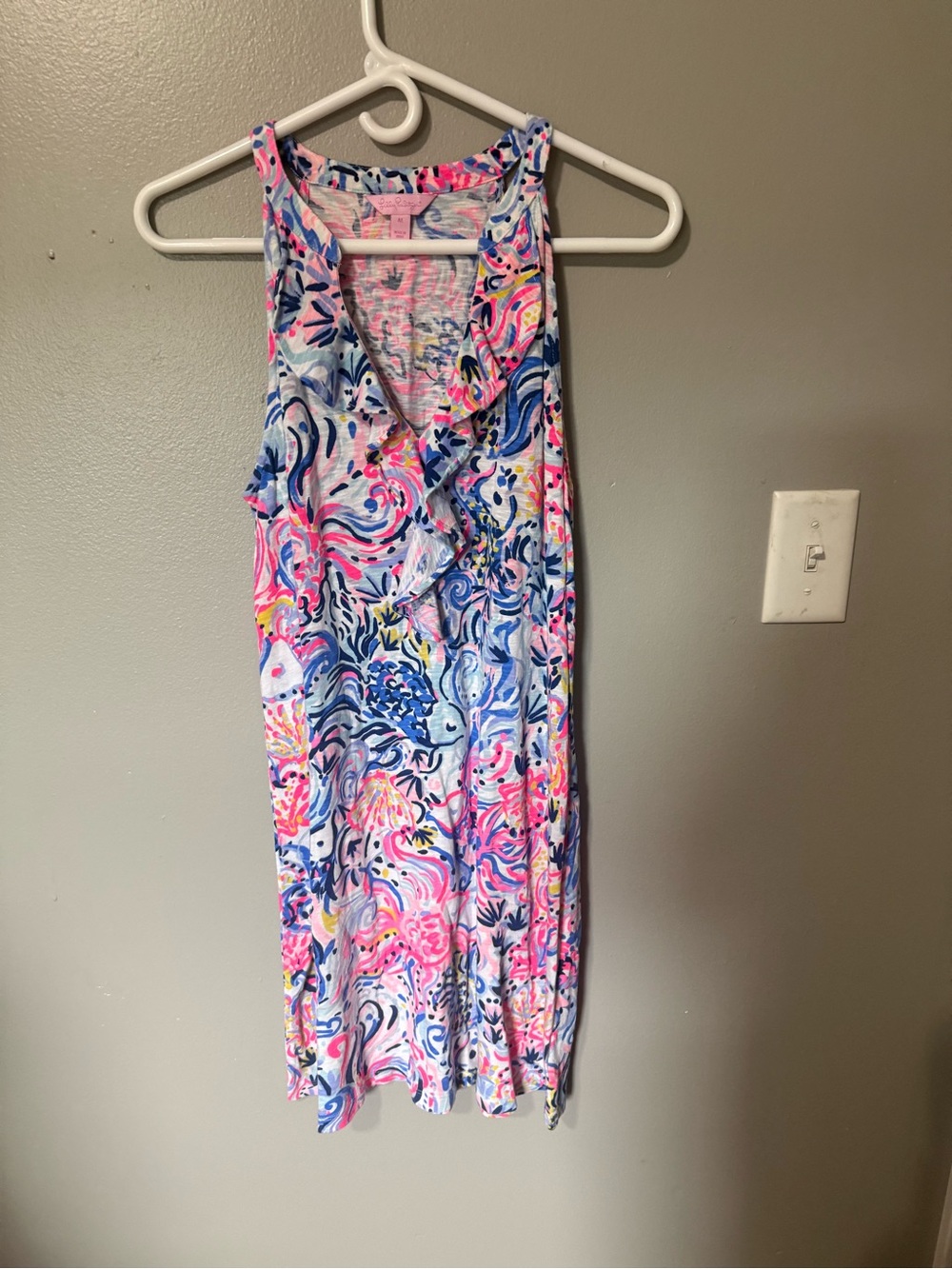Lilly Pulitzer Shay sleeveless shift dress Sosofishticated size M